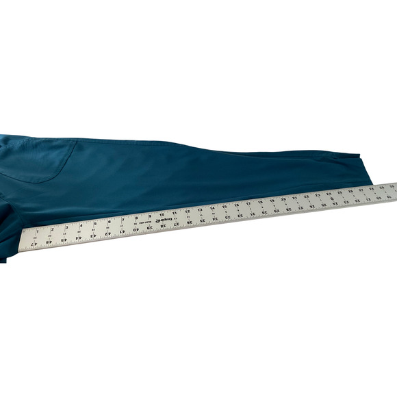 Adar Pro Women's Medium Jogger Pants Dark Teal Blue Elastic Waist Pockets - Picture 7 of 11